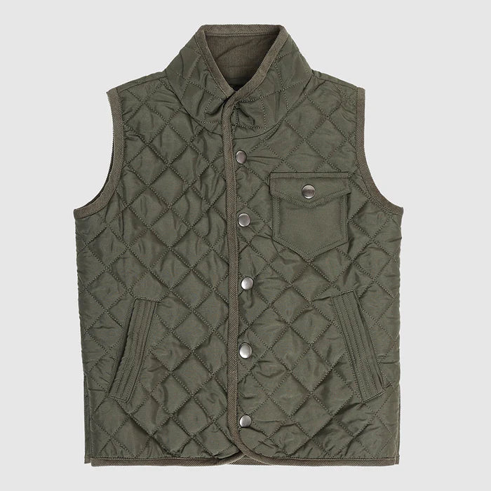 Olive Sackett Quilted Vest
