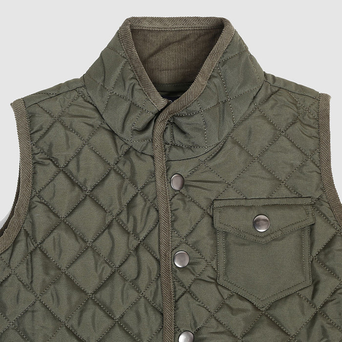 Olive Sackett Quilted Vest